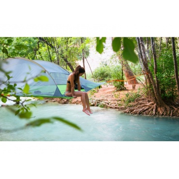Odpoczynek nad wodą w hamaku źródło: http://www.tentsile.com/